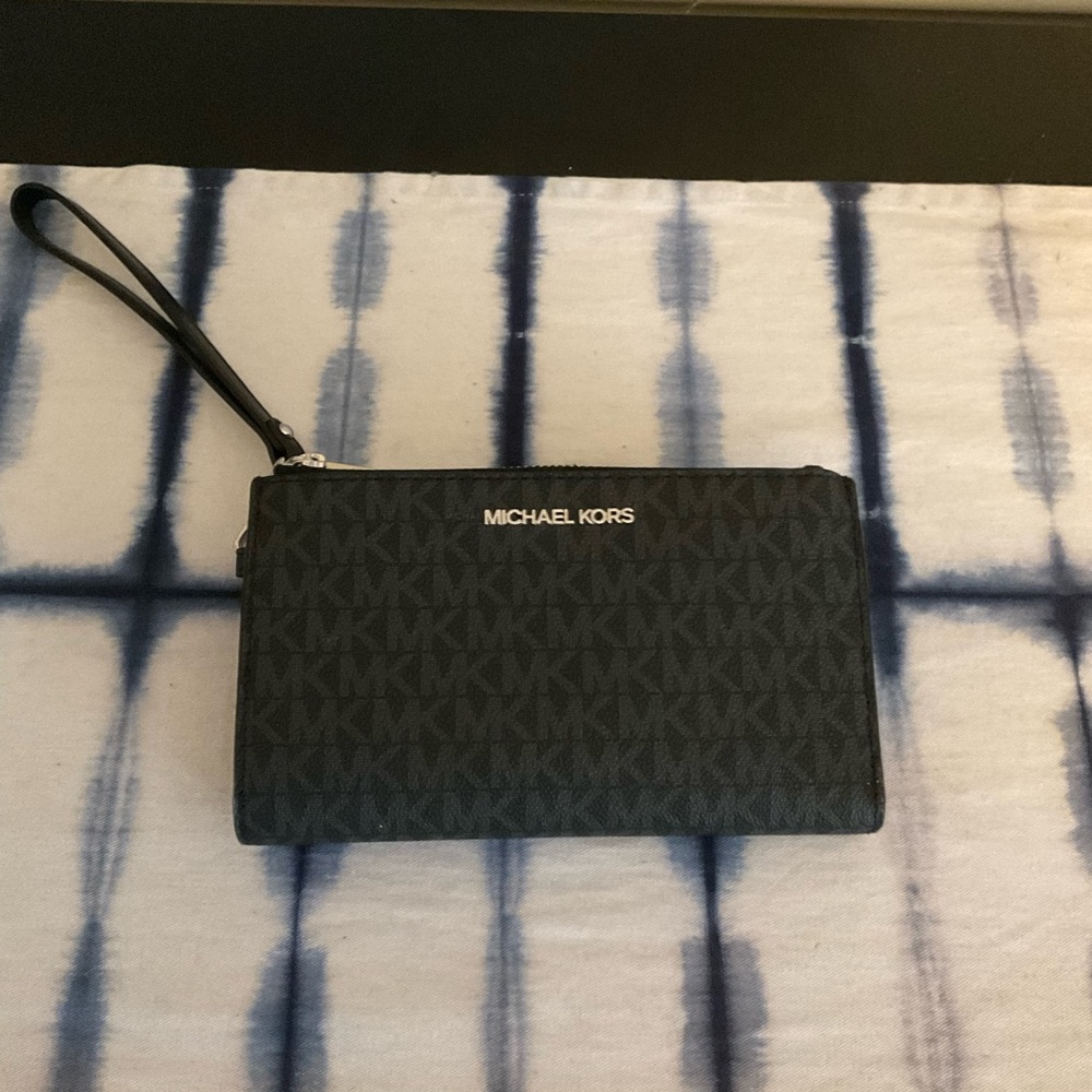 Michael Kors Black Wristlet